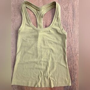 lululemon athletica Olive Green Racerback Tank